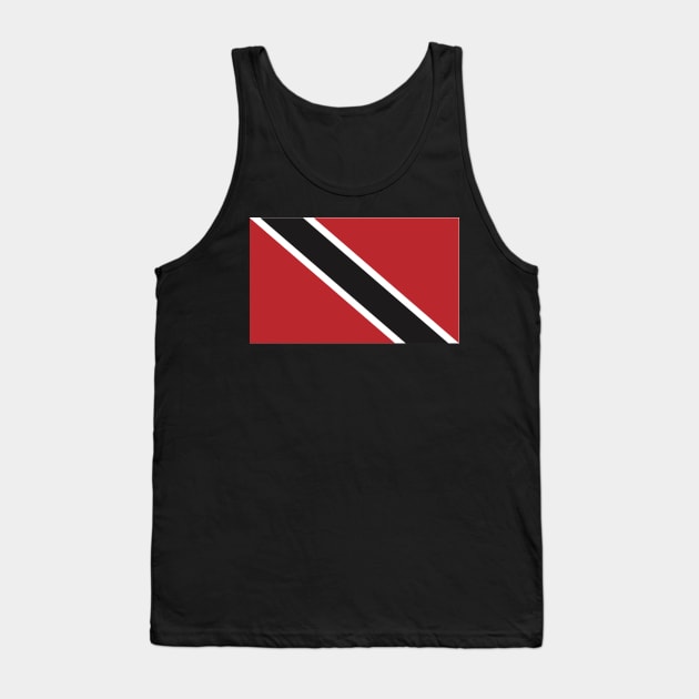 The Trinidad and Tobago Flag Tank Top by zwrr16